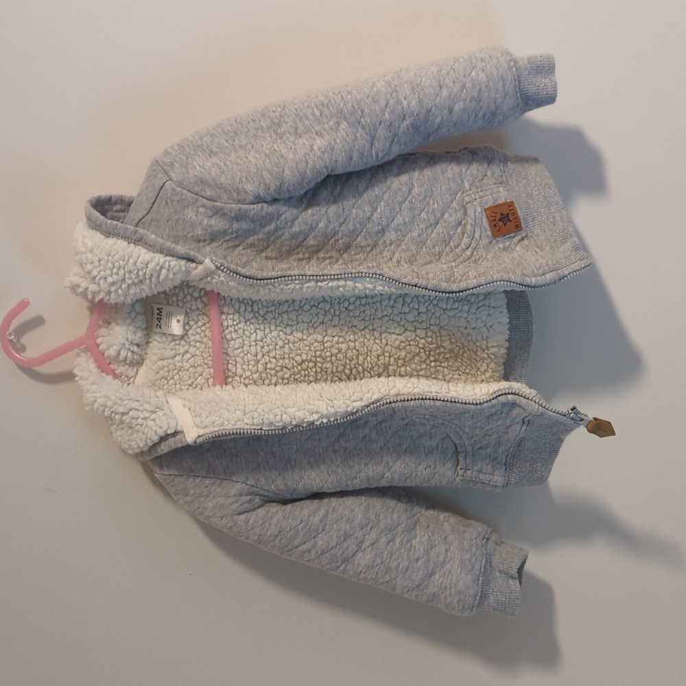 Simple Joy fur hoodie